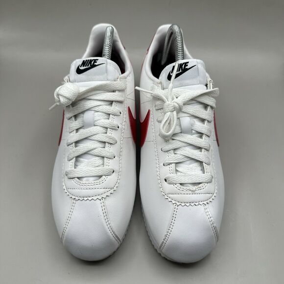 Nike Classic Cortez White Red Blue 807471-103 “Forrest Gump” Women's Size 9 US - Picture 5 of 10
